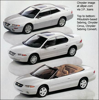 Illustration for article titled The 1g Sebring used a modified Stratus platform, right?